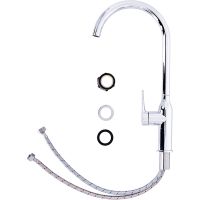 Смеситель для кухни Orange Boni Хром арт-M15-001cr — фото 10, Смесители для кухни