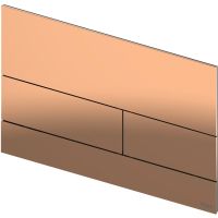 Клавиша смыва Tece Square II для унитаза PVD Polished Red Gold арт-9240841 — фото 2, Кнопки смыва