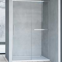 Товар: Душевая дверь Vincea Slim Soft 100 профиль Хром стекло прозрачное арт-VDS-1SS100CL - фото 1 Душевая дверь Vincea Slim Soft 100 профиль Хром стекло прозрачное арт-VDS-1SS100CL — фото 1, Раздвижные душевые двери