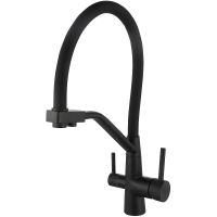 Смеситель для кухни Viko Черный мрамор арт-V-5872 — фото 1, Смесители для кухни