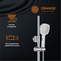 Товар: Душевая система Orange Хром арт-T02S4-911cr - фото 4 Душевая система Orange Хром арт-T02S4-911cr — фото 4, Душевые стойки