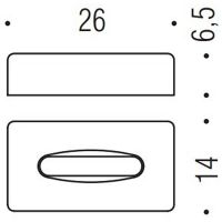 Диспенсер для салфеток Colombo Design Contract Хром арт-B9961.CR — фото 4, Диспенсеры для салфеток