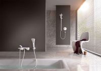 Душевой гарнитур Kludi Fizz Белый Хром арт-6765091-00 — фото 2, Душевые гарнитуры на держателе