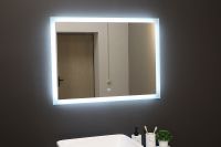 Зеркало Silver Mirrors Norma-Lite 80 с подсветкой с сенсорным выключателем и диммером арт-LED-00002595 — фото 2, Зеркала в ванную комнату