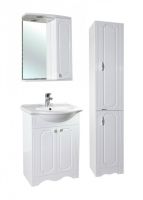 Шкаф пенал Bellezza Кантри 35 Белый арт-4629904000013 — фото 2, Пеналы для ванной комнаты