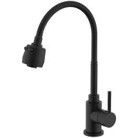 Смеситель для кухни Splenka Черный матовый арт-S201.47.06 — фото 1, Смесители для кухни