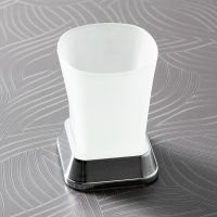 Стакан для зубных щеток WasserKRAFT Amper Хром арт-K-5428 — фото 2, Стаканы для зубных щеток