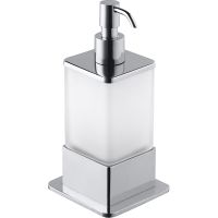 Дозатор для жидкого мыла Bemeta Plaza Хром арт-140109161 — фото 1, Дозаторы