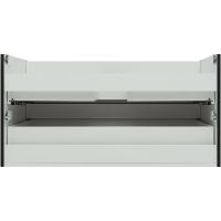 Тумба под раковину Aquanet Вега 100 подвесная Черная арт-329593 — фото 5, Тумбы под раковину