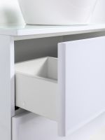 Тумба с раковиной Orange Otto 75 подвесная Белый глянец арт-Ot-75TuGLASS+B08-360W — фото 8, Тумбы с раковиной