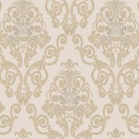 Обои Prima Italiana Ducale Винил на флизелине (1,06*10,05) Бежевый/Золото, Дамаск арт-80222 — фото 1, Обои для стен