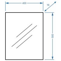 Зеркало Stella Polar Норина 40 Белое арт-SP-00000168 — фото 3, Зеркала в ванную комнату
