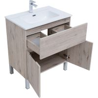 Товар: Тумба под раковину Aquanet Алвита New 70 Дуб веллингтон белый арт-303902 - фото 8 Тумба под раковину Aquanet Алвита New 70 Дуб веллингтон белый арт-303902 — фото 8, Тумбы под раковину