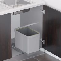 Система сортировки мусора Alveus Albio 10 1x16 L Серая арт-1090331 — фото 2, Системы сортировки мусора