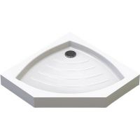 Акриловый поддон для душа Veconi Tezeo 90x90 Белый арт-TZ03-90T-01-19C1 — фото 1, Акриловые душевые поддоны