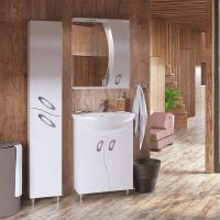 Тумба под раковину Corozo Наина 60 Белая арт-SD-00000320 — фото 2, Тумбы под раковину