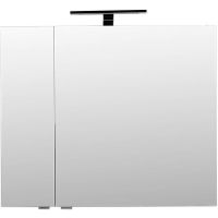 Зеркальный шкаф Aquanet Порто 80 R Белый арт-195728 — фото 3, Зеркальные шкафы в ванную