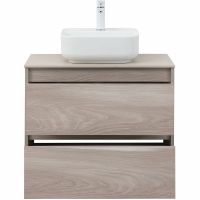 Тумба под раковину Aquanet Nova Lite 75 подвесная Орех светлый арт-287885 — фото 14, Тумбы под раковину