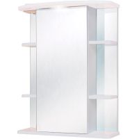 Зеркальный шкаф Onika Глория 60.01 L с подсветкой Белый арт-206007 — фото 1, Зеркальные шкафы в ванную