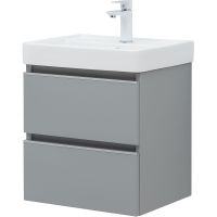 Тумба под раковину Aquanet Вега 50 подвесная Мисти грин арт-329600 — фото 3, Тумбы под раковину