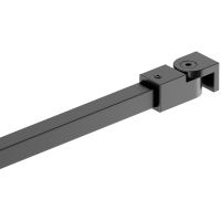 Душевая перегородка Berges Sky Black 90х200 профиль Черный матовый стекло тонированное арт-064013 — фото 5, Душевые перегородки