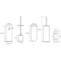 Товар: Ершик для унитаза Bemeta Brilo Золото арт-161313060 - фото 2 Ершик для унитаза Bemeta Brilo Золото арт-161313060 — фото 2, Ершики для унитаза