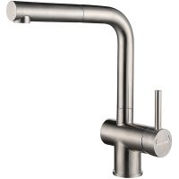 Смеситель для кухни Paulmark Dosse Нержавеющая сталь арт-Do214418-SS — фото 1, Смесители для кухни