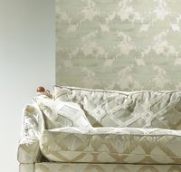 Обои Milassa Ambient Флизелин (1*10,05) Коричневый/Зеленый, Однотонные арт-AM7 005/7 — фото 2, Обои для стен