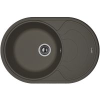 Кухонная мойка Florentina Родос-760 Антрацит арт-20.140.D0760.302 — фото 1, Кухонные мойки