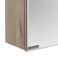 Зеркальный шкаф Aquaton Стоун 60 R с подсветкой Сосна арлингтон арт-1A231502SX850 — фото 3, Зеркальные шкафы в ванную