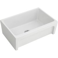 Кухонная мойка Simas Top E Lavabi D Arredo 75 Белая арт-Q500bi — фото 2, Кухонные мойки