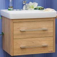 Тумба под раковину Sanflor Ларго 70.2 подвесная Швейцарский вяз арт-С0002118 — фото 1, Тумбы под раковину