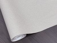 Обои Solo Charlotta Винил на флизелине (1,06*10,05) Бежевый, Однотонные арт-168479-12 — фото 4, Обои для стен