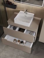 Товар: Тумба с раковиной Orange Line 80 подвесная Латте матовый арт-Li-80TuLMDF+B04-405W - фото 4 Тумба с раковиной Orange Line 80 подвесная Латте матовый арт-Li-80TuLMDF+B04-405W — фото 4, Тумбы с раковиной