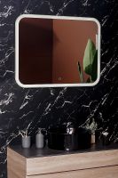 Зеркало Silver Mirrors Стив 92 с подсветкой с сенсорным выключателем и диммером арт-ФР-00000843 — фото 2, Зеркала в ванную комнату