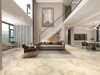 Керамогранит Azario Shiny Onyx Carving Gold 60х120 см арт-H18004006G — фото 5, Керамогранит