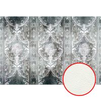 Фреска Ortograf Splendo 31765 Фактура флок FLK Флизелин (4*2,7) Серый, Вензель арт-31765 (флок FLK) — фото 1, Фрески