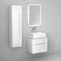 Товар: Зеркальный шкаф Jorno Bosko 60 с подсветкой с часами арт-Bos.03.60/W - фото 6 Зеркальный шкаф Jorno Bosko 60 с подсветкой с часами арт-Bos.03.60/W — фото 6, Зеркальные шкафы в ванную