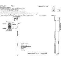 Настенный светильник Crystal Lux Черный арт-CLT 034C600 BL — фото 5, Бра