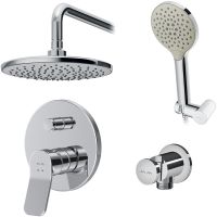 Душевая система AM.PM X-Joy Хром арт-FB85A1RH20 — фото 1, Встраиваемые душевые комплекты