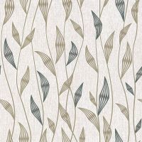 Обои Lutece Les Essentiels Винил на флизелине (0,53*10,05) Бежевый, Листья арт-11211204 — фото 1, Обои для стен