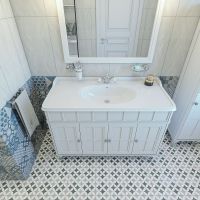 Товар: Тумба под раковину Caprigo Borgo 120 Белая матовая арт-33425-B231 - фото 2 Тумба под раковину Caprigo Borgo 120 Белая матовая арт-33425-B231 — фото 2, Тумбы под раковину