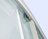 Душевая кабина WeltWasser WW500 Halle 804 80x80 профиль Хром стекло прозрачное арт-10000003247 — фото 7, Душевые кабины