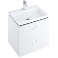 Тумба под раковину Ravak SD Comfort 60 подвесная Белая глянцевая арт-X000001377 — фото 2, Тумбы под раковину