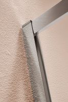 Душевая дверь Cezares Eco 80 профиль Хром стекло прозрачное арт-ECO-O-BA-1-80-C-Cr — фото 5, Распашные душевые двери