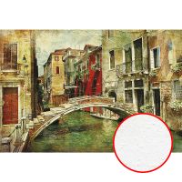 Фреска Ortograf Городской пейзаж 4123 Фактура бархат FX Флизелин (4*2,7) Бежевый/Зеленый/Красный, Город/Пейзаж арт-4123 (бархат FX) — фото 1, Фрески