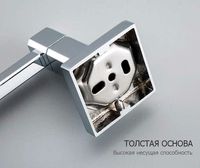 Полотенцедержатель Gappo G38 Хром арт-G3801 — фото 3, Полотенцедержатели