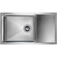 Кухонная мойка Paulmark Gerberg 78F Uni Брашированная сталь арт-PM217844-BS — фото 1, Кухонные мойки