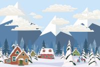 Фреска детская Ortograf Для самых маленьких 32951 Фактура бархат FX Флизелин (4*2,7) Синий, Пейзаж арт-32951 (бархат FX) — фото 2, Фрески