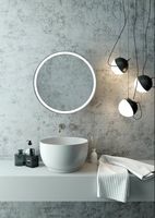 Зеркальный шкаф Континент Torneo White LED 60 с подсветкой Белый арт-МВК069 — фото 8, Зеркальные шкафы в ванную